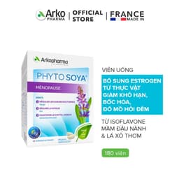 Thumbnail Viên Uống Giảm Triệu Tiền Mãn Kinh Phytosoya Ménopause Ngày Và Đêm, Giảm Bốc Hỏa, Mất Ngủ, Cân Bằng Nội Tiết. 1