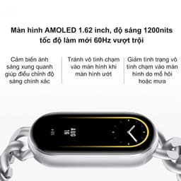 Thumbnail Đồng hồ Xiaomi Smart Band 9 - Màn hình AMOLED 1,62'' - Hỗ trợ 150 bộ môn thể thao 2
