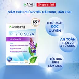 Thumbnail Viên Uống Giảm Triệu Tiền Mãn Kinh Phytosoya Ménopause Ngày Và Đêm, Giảm Bốc Hỏa, Mất Ngủ, Cân Bằng Nội Tiết. 4