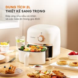Thumbnail Nồi chiên không dầu GAABOR AF20M-YE01A dung tích 2L công suất 900W nóng nhanh, nhỏ gọn, tiện lợi 4