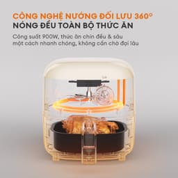 Thumbnail Nồi chiên không dầu GAABOR AF20M-YE01A dung tích 2L công suất 900W nóng nhanh, nhỏ gọn, tiện lợi 3