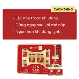 Thumbnail Yến sào Nam Dược Set 6 lọ x 70ml tổ yến chưng đường phèn, có túi xách kèm theo 2