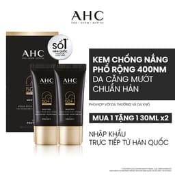 Thumbnail Kem chống nắng AHC phổ rộng 400nm căng mướt da chuẩn Hàn Masters Aqua Rich Sun Cream 30ml 2