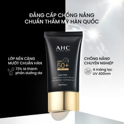 Thumbnail Kem chống nắng AHC phổ rộng 400nm căng mướt da chuẩn Hàn Masters Aqua Rich Sun Cream 30ml 3