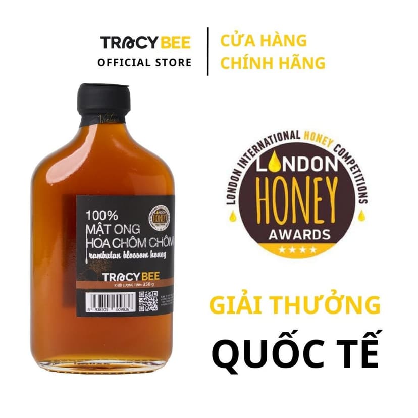 Ảnh Mật ong chôm chôm Tracybee 350gr 3