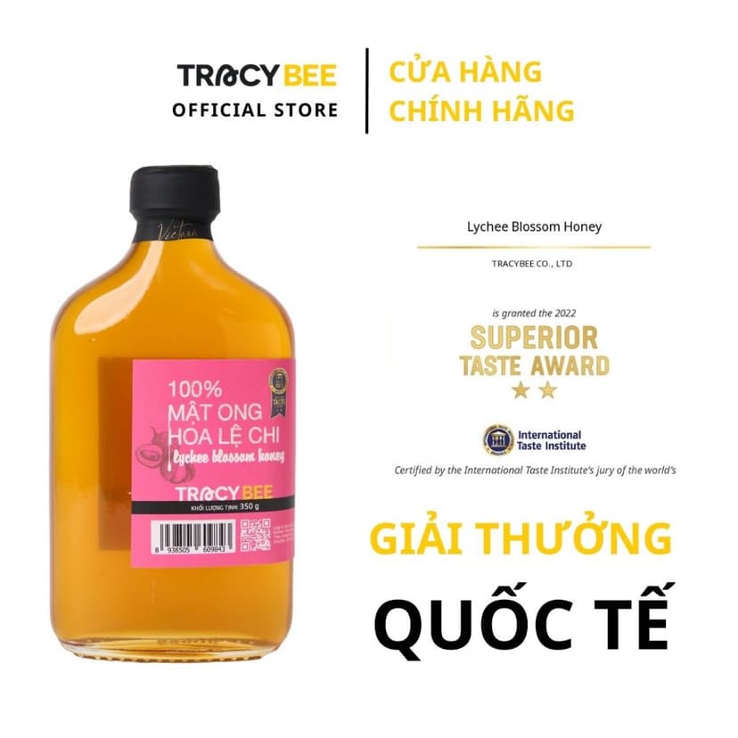 Ảnh Mật ong hoa lệ chi Tracybee 350gr 3