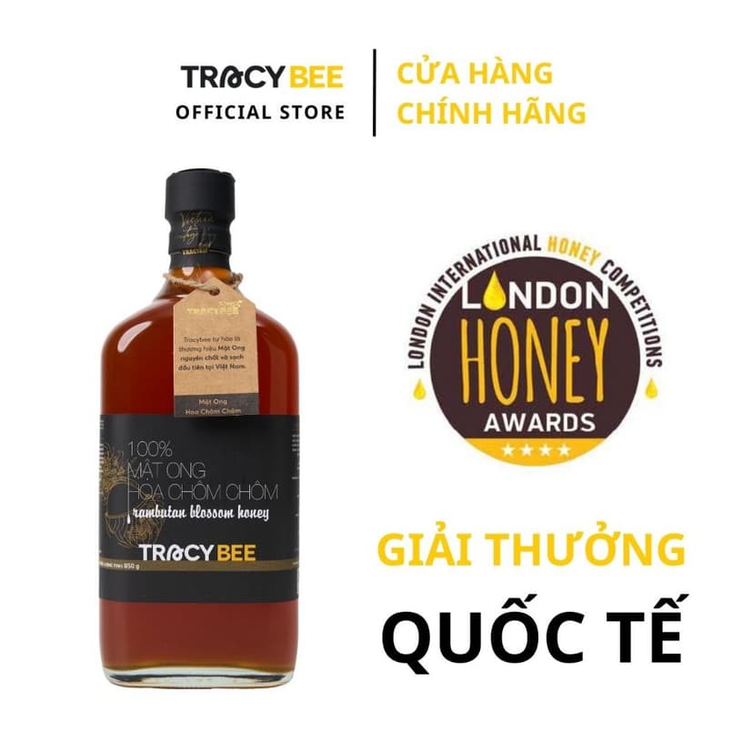Ảnh MẬT ONG TRACYBEE HOA CHÔM CHÔM 600ml 3