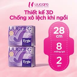 Thumbnail Combo tiết kiệm Băng vệ sinh UUcare Ergo ban ngày và đêm 28cm 8 Miếng 1