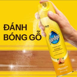 Thumbnail PLEDGE Xịt Bóng Gỗ Hương Chanh 330ml 3