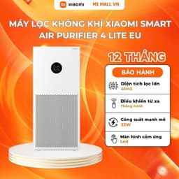 Thumbnail Máy Lọc Không Khí Xiaomi Smart Air Purifier 4 Lite EU | Lọc Bụi, Phấn Hoa  | Khử Mùi  | Điều Khiển Qua App | BH 12 Tháng 1
