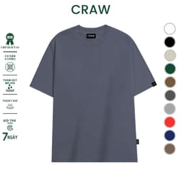 Thumbnail Áo thun tay lỡ Gấu 194 Unisex from rộng phong cách vải coton cao cấp dày dặn, co dãn - XD00 2