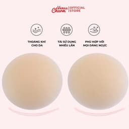 Thumbnail Miếng dán ngực SILICON Venus Charm 1 cặp 2 chiếc  sử dụng nhiều lần 1