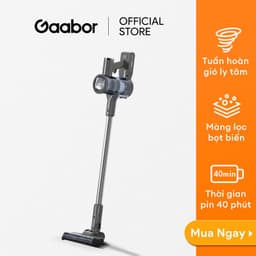 Thumbnail Máy hút bụi không dây lực hút li tâm GAABOR VCL10E-BK01A dòng DEEP SEA cao cấp, pin Lithium tháo rời 1
