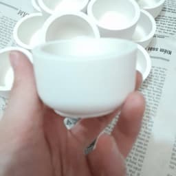 Thumbnail Hộp 24 cốc đựng nến bằng thạch cao kích thước 5.5*3cm dùng làm nến cúng dường, decor, nghệ thuật 2