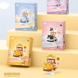Thumbnail Bộ lắp ráp building blocks LOZ mini mô hình xe ngộ nghĩnh 1