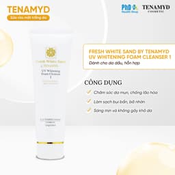Thumbnail Sữa Rửa Mặt Trắng Da Số I Cho Da Dầu Và Da Hỗn Hợp Tenamyd Fresh White Sand I Tuýp 120g 3