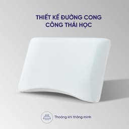 Thumbnail Gối foam iComfy Sofy Air công nghệ Aero Memory Foam độc quyền (BST Ngủ Mát) chính hãng Vua Nệm 2