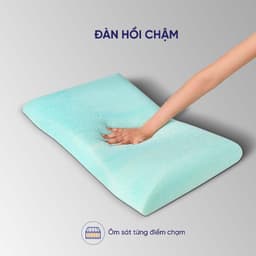 Thumbnail Gối foam iComfy Sofy Air công nghệ Aero Memory Foam độc quyền (BST Ngủ Mát) chính hãng Vua Nệm 4