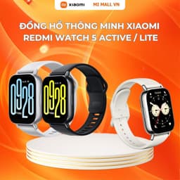 Thumbnail Đồng Hồ Thông Minh Xiaomi Redmi Watch 5 ACTIVE / Watch 5 LITE | Nghe Gọi Bluetooth | Chống Nước | Bảo Hành 12 Tháng 1