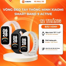 Thumbnail Vòng Đeo Tay Thông Minh Xiaomi Smart Band 9 Active – Phiên Bản Quốc Tế, Bảo Hành 12 Tháng 1