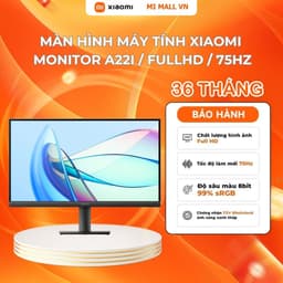 Thumbnail Màn Hình Máy Tính Xiaomi Monitor A22i EU (21.45inch / 75Hz / FullHD) - Phiên Bản Quốc tế, Bảo Hành 36 Tháng 1