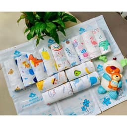 Thumbnail Set 2 Khăn Tắm BONNY 2 Lớp Sợi Tre Mềm Mịn, Thấm Hút Rất Tốt, Dễ Giặt, Mau Khô (KT: 1m1x1m2) 2