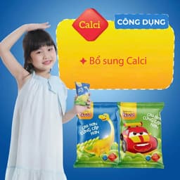 Thumbnail Kẹo dẻo cho bé, bổ sung canxi , chất xơ, lợi khuẩn- Dây 10 gói 2