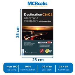 Thumbnail Sách - Trọn Bộ Giáo Trình Tiếng Anh Destination Grammar & Vocabulary B1, B2, C1&C2 - MCBooks 2