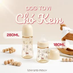 Thumbnail BÌNH SỮA TOVI AND MOLLY PPSU - PHIÊN BẢN CHÓ/MÈO 180ML/280ML 4