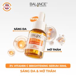 Thumbnail Combo sáng da và dưỡng ẩm serum Vitamin C 3% + [Date 08.2025] Serum Hyaluronic Balance Active Formula 30ml/ chai 2