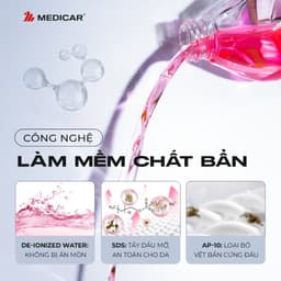 Thumbnail Dung dịch vệ sinh nội thất ô tô Medicar – Sạch sâu, khử mùi, an toàn tuyệt đối 4