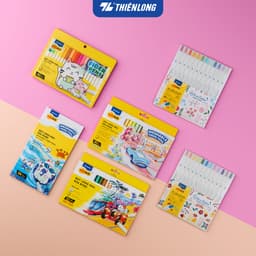 Thumbnail Bút lông màu Fiber Pen Thiên Long Colokit - Có màu rửa được, ngòi bấm, đầu ngòi êm trơn, mực an toàn tiêu chuẩn Châu Âu 1