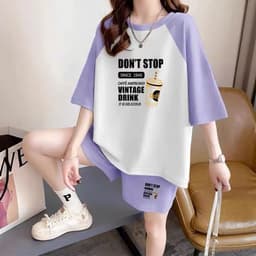 Thumbnail Bộ thể thao Nữ DONTSTOP NAD.Đồ bộ thể thao unisex chất tổ ong thấm hút mồ hôi thoáng mát 2