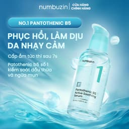 Thumbnail Serum Làm Dịu Da Hoạt Tính Numbuzin Pantothenic B5 Số 1 – Phục Hồi, Dưỡng Ẩm, Làm Mềm Da (50ml) 1
