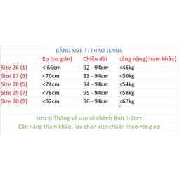 Thumbnail TTTHAO - Quần Jeans Nữ Dáng Baggy Cao Cấp dài 92cm Cạp Cao Hàng VNXK J9 1