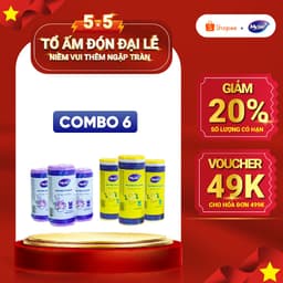 Thumbnail Combo 6 Túi Rác Có Quai MyJae, Tự Phân Hủy, Dạng Cuộn 2 Size 10L 25L 1