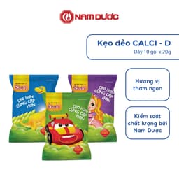 Thumbnail Kẹo dẻo Calci-D Ích Nhi dây 10 gói cho bé bổ sung canxi 1