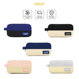 Thumbnail Bóp viết nhiều ngăn NATOLI, hộp bút cute chống nước đựng bút đa năng - BST Simple Duo Pen Case T23 1