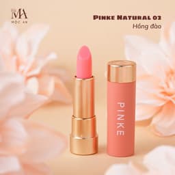 Thumbnail Son Dưỡng Môi Có Màu Pinke Mộc An, Không Chì, Cấp Ẩm Dưỡng Hồng Môi Mềm Mịn 4g 2