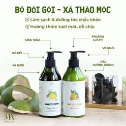 Thumbnail Bộ Dầu Gội Xả Thảo Mộc Mộc An Giảm Gãy Rụng, Nuôi Dưỡng Mái Tóc Chắc Khoẻ 4