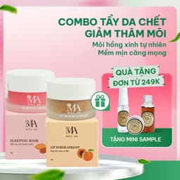 Thumbnail Combo Giảm Thâm Môi Tẩy Da Chết Dưỡng Hồng Môi Mộc An Với 2 Bước Nhanh Chóng 1