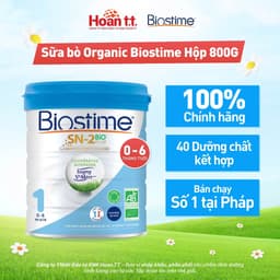 Thumbnail Sữa Bò Phát Triển Toàn Diện Cho Bé Biostime SN-2 Organic-Sữa Bột Cân Bằng Hệ Tiêu Hóa Bé -Sữa Tăng Sức Đề Kháng Cho Trẻ 1
