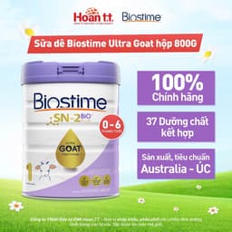 Thumbnail Sữa Dê Giúp Cải Thiện Đường Tiêu Hóa Cho Bé Biostime Ultra Goat - Sữa Bột Giúp Bé Phát Triển Chiều Cao Lon 800g 1