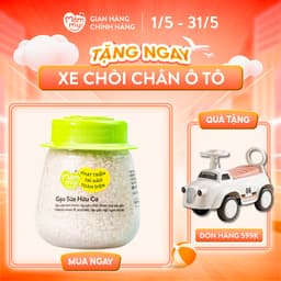 Thumbnail Gạo sữa hữu cơ Mămmy nấu cháo ăn dặm cho bé từ 6 tháng hũ 140gr 1