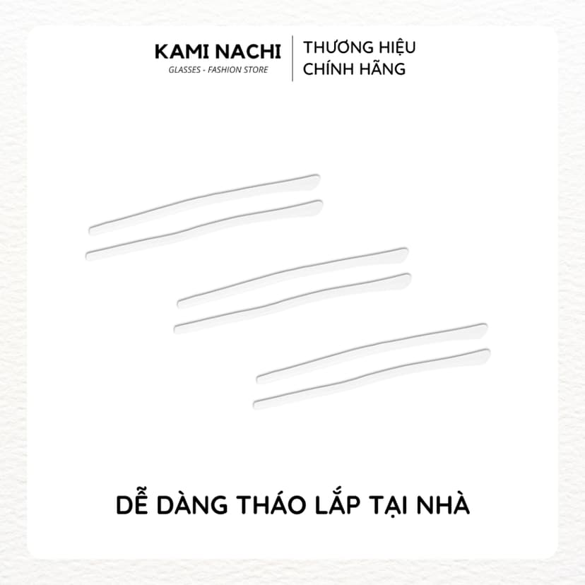 Ảnh Đệm bảo vệ chân kính toàn diện chống đau tai dành cho kính kim loại KAMI NACHI 3