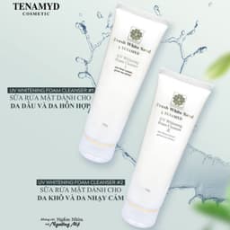 Thumbnail Sữa Rửa Mặt Trắng Da Tenamyd Fresh White Sand UV Whitening Foam Cleanser II 120g Cho Da Khô Nhạy Cảm 3