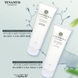 Thumbnail Sữa Rửa Mặt Trắng Da Số I Cho Da Dầu Và Da Hỗn Hợp Tenamyd Fresh White Sand I Tuýp 120g 4