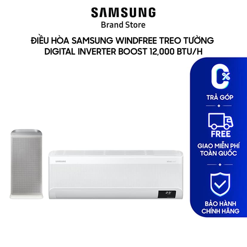 Ảnh Điều Hòa Samsung WindFree Treo Tường -Digital Inverter Boost 12,000 BTU/h F-AR13CYHAA 2