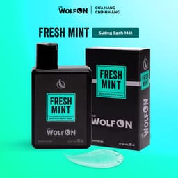Thumbnail Dung Dịch Vệ Sinh Nam Giới LYD Wolf ON Fresh Mint Bạc Hà Mát Lạnh Sạch Thơm Nam Tính 95ml 4