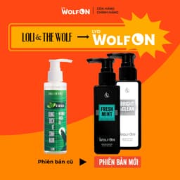 Thumbnail Dung Dịch Vệ Sinh Nam Giới LYD Wolf ON Hương Thơm Nam Tính Khử Mùi Sạch Khuẩn 150ml 1
